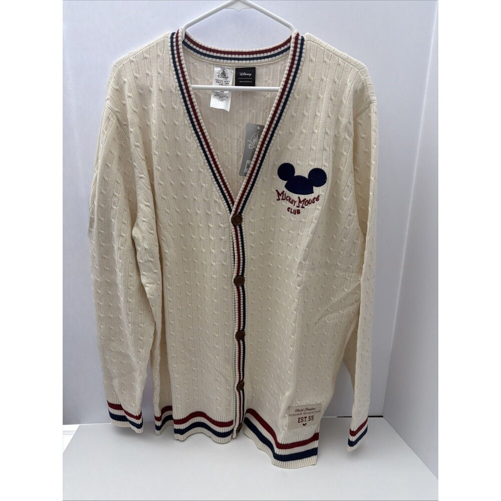 Mickey Mouse Club Cardigan Sweater for Women by Her Universe XL